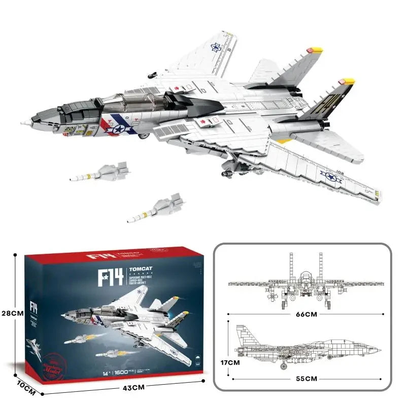 Military combat plane F14