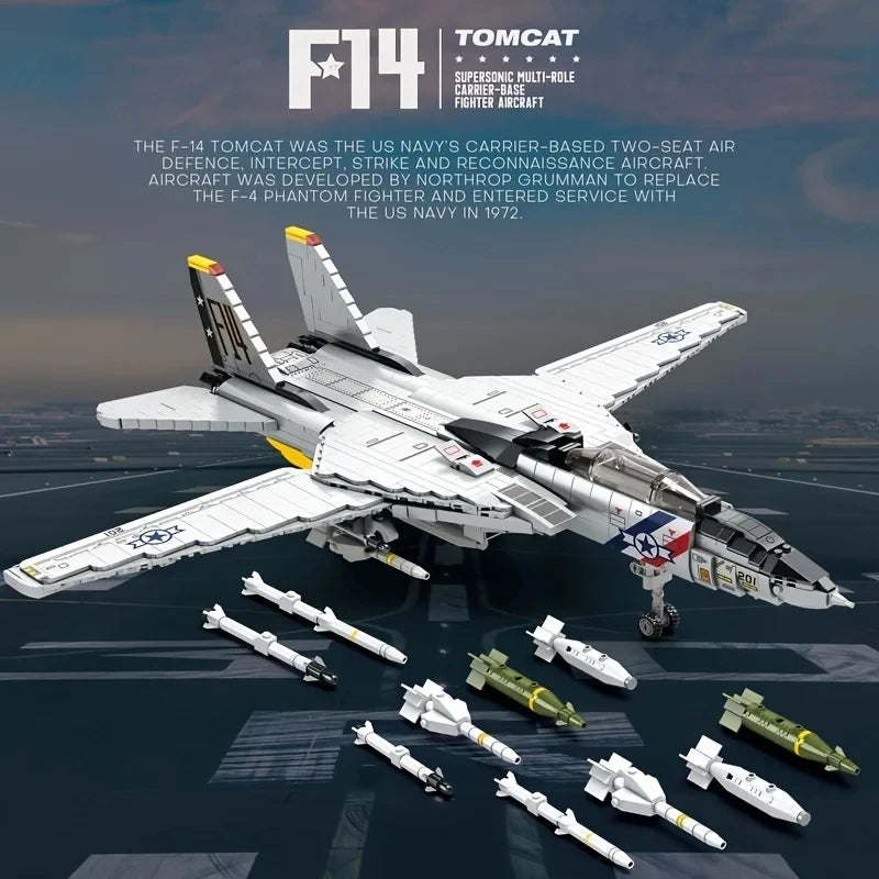 Military combat plane F14