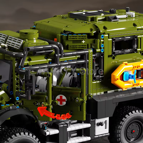 Military Medical Rescue Truck Model