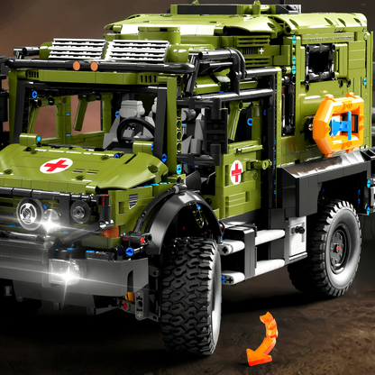 Military Medical Rescue Truck Model