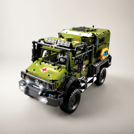 Military Medical Rescue Truck Model